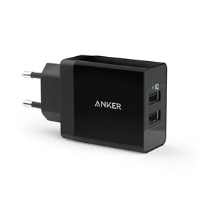 מטען קיר Anker PowerPort 24W USB 2